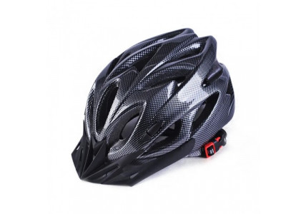 Шлем велосипедный N-B серый карбон